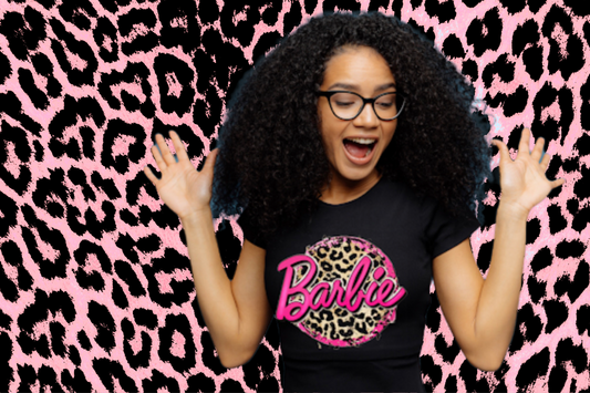 "Cheetah" Barbie Tshirt
